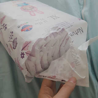 네추럴블라썸 NATURAL BLOSSOM 슈퍼 얇은 바지 기저귀 — 4.67점을 준 리뷰어가 2019년 1월 올린 사용 사진