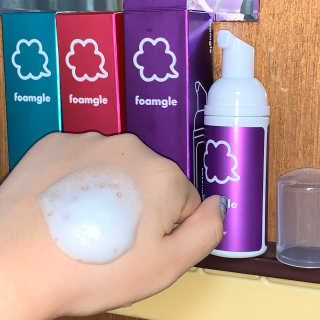 폼글 I foamgle [폼글] 거품가글 50ml 3종 - 민트, 라벤더, 라즈베리 — 5점을 준 리뷰어가 2019년 11월 올린 사용 사진