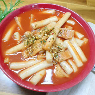 추억의 국민학교 떡볶이 시그니처국떡 + 추억의국떡 3종 — 5점을 준 리뷰어가 2019년 9월 올린 사용 사진