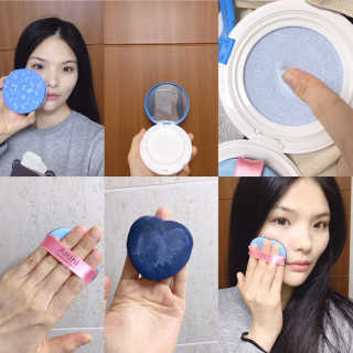 아미니 아쿠아 프로텍터 선쿠션 — 5점을 준 리뷰어가 2019년 3월 올린 사용 사진