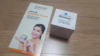 GoodDay Skincare GoodDay 강황 크림 — 5점을 준 리뷰어가 2019년 6월 올린 사용 사진