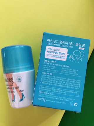 미스레그 쿨링볼 — 4.17점을 준 리뷰어가 2018년 5월 올린 사용 사진