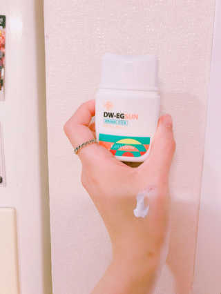 대웅제약 이지듀 디더블유 이지썬 — 4.33점을 준 리뷰어가 2018년 3월 올린 사용 사진