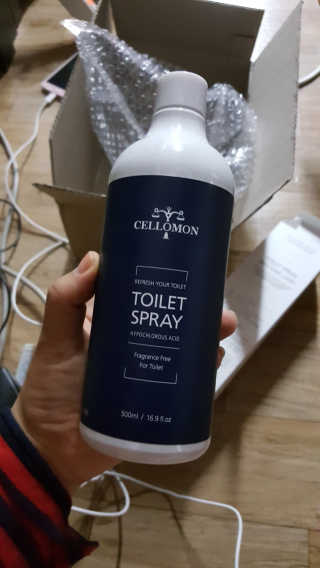 셀로몬 토일렛 스프레이 500ml — 5점을 준 리뷰어가 2018년 5월 올린 사용 사진