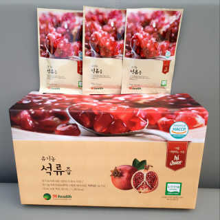 [하이헬스] 정말 진하고 맛있는 유기농 석류즙 30포 — 5점을 준 리뷰어가 2019년 11월 올린 사용 사진