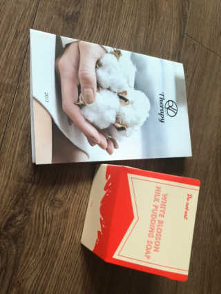 포피엠테라피 화이트 블라썸 밀크 푸딩솝 — 5점을 준 리뷰어가 2019년 7월 올린 사용 사진