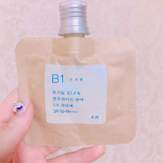 톤28 유기농 블루라이트 방어 UV 차단거리 건성용 B1 — 5점을 준 리뷰어가 2019년 4월 올린 사용 사진