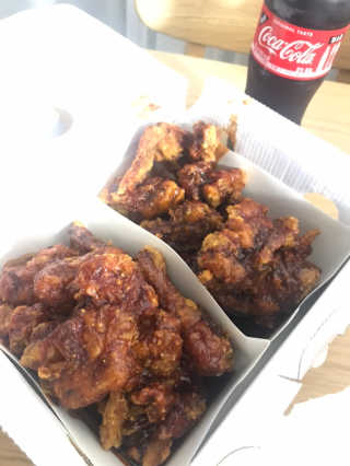 [치킨마루]-  빠사칸레드 + 콜라 500ml — 3점을 준 리뷰어가 2019년 5월 올린 사용 사진