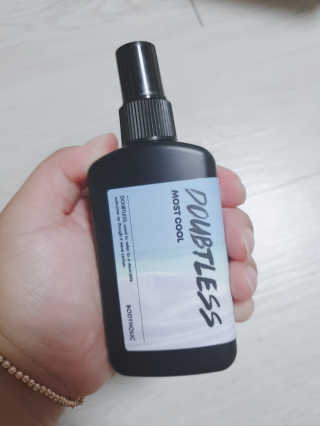 바디홀릭 다우트리스 라인 바디미스트 100ml — 4점을 준 리뷰어가 2019년 7월 올린 사용 사진