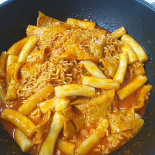 화곡미담 옛날 떡볶이 — 5점을 준 리뷰어가 2020년 3월 올린 사용 사진