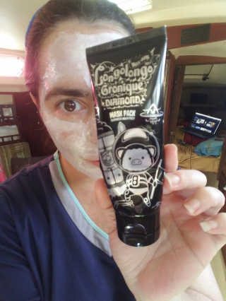 엘리자베카 Elizavecca  LongoLongo Gronique Diamond Mask Pack — 4.33점을 준 리뷰어가 2018년 7월 올린 사용 사진