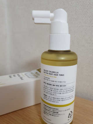 달리프 클로렐라 베러 루트 헤어토닉 100ml — 4점을 준 리뷰어가 2020년 3월 올린 사용 사진