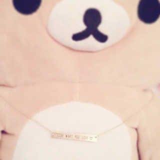대만 BONNY & READ All You Need Is Love Necklace — 4점을 준 리뷰어가 2016년 9월 올린 사용 사진