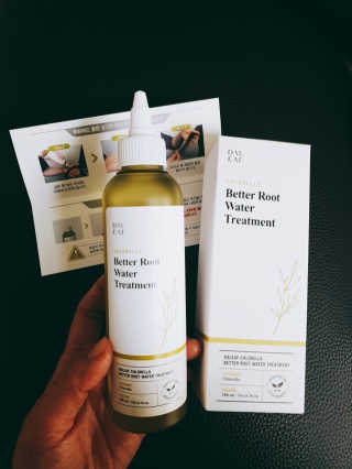 달리프 클로렐라 베러 루트 워터트리트먼트 200ml — 5점을 준 리뷰어가 2020년 3월 올린 사용 사진
