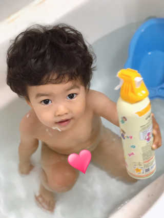 꼬모조이 탱글탱글 구름 콩순이 버블바스 — 4.5점을 준 리뷰어가 2019년 12월 올린 사용 사진