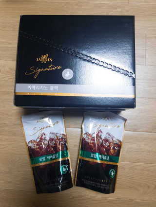 (주)쟈뎅 쟈뎅 시그니처 블랙, 헤이즐넛 230ml — 5점을 준 리뷰어가 2018년 7월 올린 사용 사진