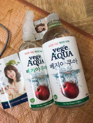 베지아쿠아 475ml + 리필 1000ml 1Set — 5점을 준 리뷰어가 2019년 11월 올린 사용 사진