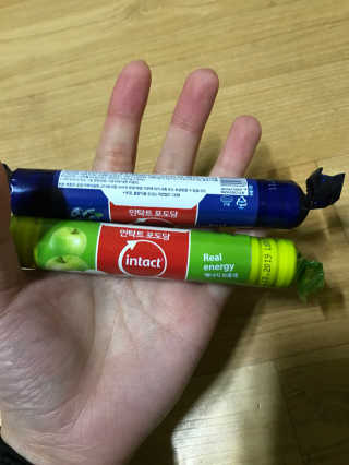 메디미 인탁트 포도당 4가지맛 — 4점을 준 리뷰어가 2017년 1월 올린 사용 사진