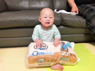 보솜이 액션핏 팬티형 — 5점을 준 리뷰어가 2019년 3월 올린 사용 사진