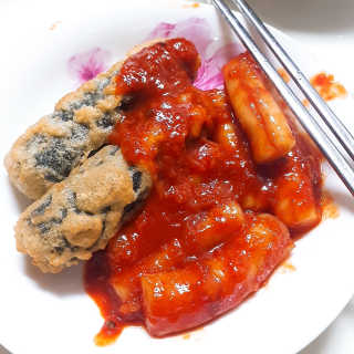 화곡미담 옛날 떡볶이 — 5점을 준 리뷰어가 2020년 3월 올린 사용 사진