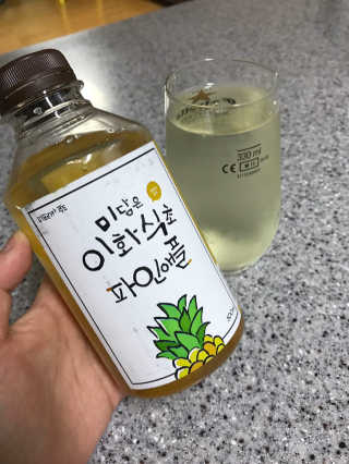 이화식초 미담은 파인애플 — 4.33점을 준 리뷰어가 2017년 6월 올린 사용 사진