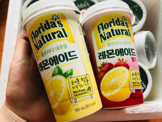 플로리다 내추럴 플로리다내추럴 레몬에이드  2종 — 5점을 준 리뷰어가 2018년 7월 올린 사용 사진