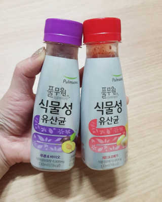 풀무원 식물성유산균 레드앤오메가 + 푸룬앤바이오 — 4.67점을 준 리뷰어가 2018년 11월 올린 사용 사진
