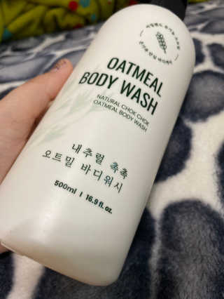 (주)에네스티 내추럴 촉촉  오트밀 바디워시 500ml — 5점을 준 리뷰어가 2020년 3월 올린 사용 사진