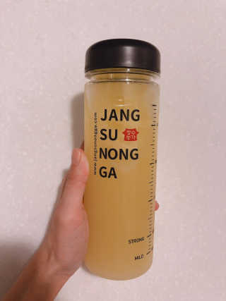 장수농가 리얼깔라만시 원샷 50ml 10팩+보틀 — 5점을 준 리뷰어가 2019년 5월 올린 사용 사진