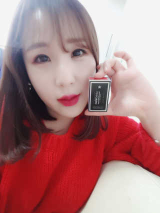 셀레뷰 하이 퍼포먼스 립 틴트 마스터 — 5점을 준 리뷰어가 2018년 2월 올린 사용 사진