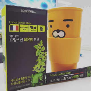 로하스웰 프랑스산 레몬밤 분말 — 3.5점을 준 리뷰어가 2018년 6월 올린 사용 사진