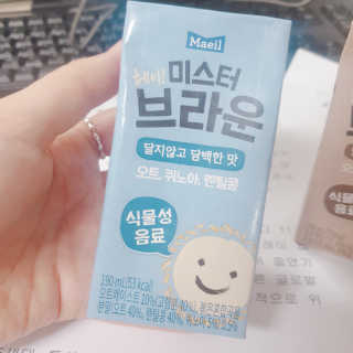 헤이미스터브라운 [매일유업] 헤이 미스터브라운 12개입 — 4점을 준 리뷰어가 2019년 8월 올린 사용 사진