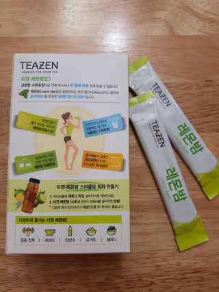티젠 레몬밤 + 마이보틀 — 5점을 준 리뷰어가 2018년 7월 올린 사용 사진