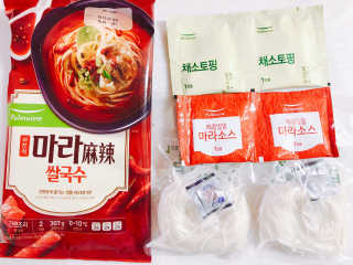 풀무원 마라덕후 모여라~ 사천식 마라쌀국수+마라볶음쌀국수 — 5점을 준 리뷰어가 2019년 10월 올린 사용 사진