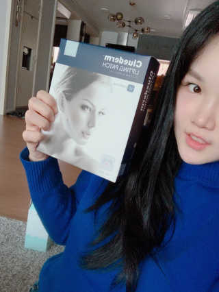 스케덤 클루덤 리프팅 패치 — 4.5점을 준 리뷰어가 2019년 3월 올린 사용 사진