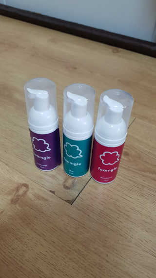 폼글 I foamgle [폼글] 거품가글 50ml 3종 - 민트, 라벤더, 라즈베리 — 5점을 준 리뷰어가 2019년 10월 올린 사용 사진