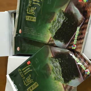 광천우리맛김 파래향 듬뿍, 바삭한 광천우리파래김 6매10봉 — 5점을 준 리뷰어가 2018년 4월 올린 사용 사진