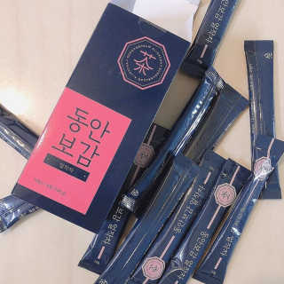 동안보감 얼작차 붓기를 빼주는 동안보감 한방 프리미엄 얼작차 — 5점을 준 리뷰어가 2019년 10월 올린 사용 사진