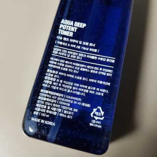 다슈코리아 다슈 맨즈 아쿠아 딥 포텐 토너 153ml — 4점을 준 리뷰어가 2019년 6월 올린 사용 사진
