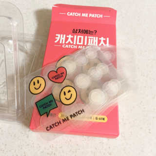 캐치미패치 트러블 스팟패치 — 4.5점을 준 리뷰어가 2020년 2월 올린 사용 사진