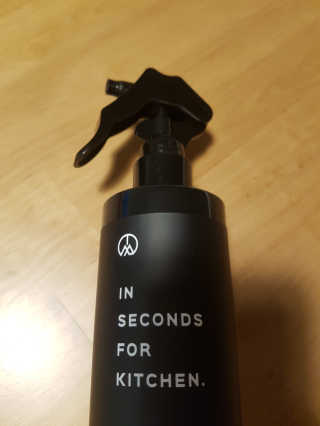 PEACE MOMENT 피스모먼트 인세컨즈포키친 320mL 천연살균소독제 — 5점을 준 리뷰어가 2019년 2월 올린 사용 사진