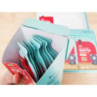한삼근 블랙라벨 CJ헬스케어 한삼근 키즈 면역대장 2단계 — 4.5점을 준 리뷰어가 2019년 10월 올린 사용 사진