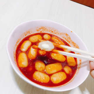 미쓰리떡볶이 just 10 min 패키지 — 5점을 준 리뷰어가 2018년 5월 올린 사용 사진