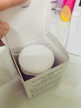 [후르디아] 72시간 블루베리 속살 수분크림 — 4점을 준 리뷰어가 2019년 7월 올린 사용 사진
