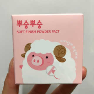 미팩토리 뿌숭뿌숭팩트 + 퍼프 2개 추가 증정 — 4.5점을 준 리뷰어가 2019년 3월 올린 사용 사진