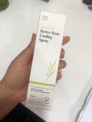 달리프 클로렐라 베러 루트 쿨링 스프레이 100ml — 1.5점을 준 리뷰어가 2019년 5월 올린 사용 사진