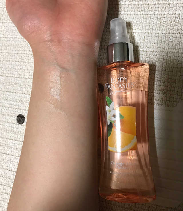 오렌지얼라이브 판타지 바디스프레이 리뷰 사진