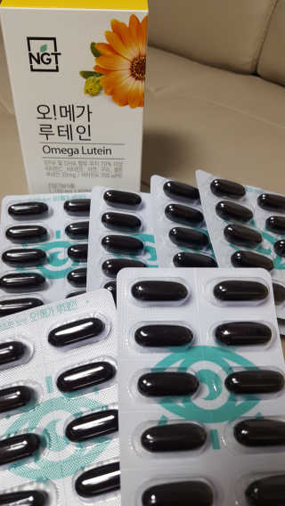 네츄럴굿띵스 오!메가루테인 60일분 — 5점을 준 리뷰어가 2018년 7월 올린 사용 사진