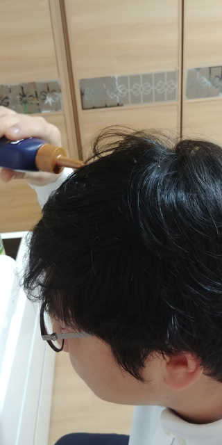 [크리산]  모근.모발강화 악티프 토닉 — 5점을 준 리뷰어가 2020년 2월 올린 사용 사진