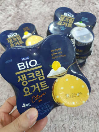 [매일 바이오] 생크림요거트 플레인 12개 + 유자 12개 — 5점을 준 리뷰어가 2019년 6월 올린 사용 사진